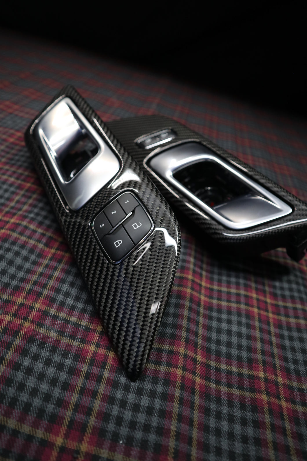 2015-2023 S550 Mustang Carbon fiber Active door handle