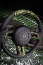 Load image into Gallery viewer, 2015-2023 Mustang S550 Green Camo Steering Wheel
